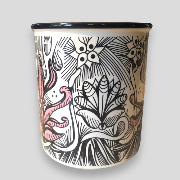 Vintage 1997 The Other Mugs Lotus Flower by Sic Kay 96 Mug Coffee Cup - Picture 3 of 4